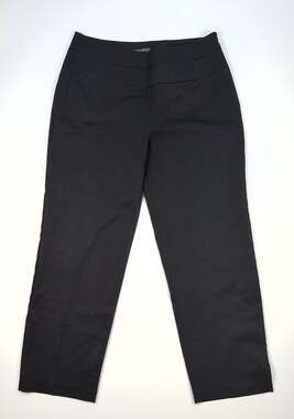 BCBG Exclusively for Nordstrom Black Straight Leg Trousers Size 12